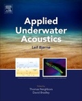 Cover: Applied Underwater Acoustics - Elsevier