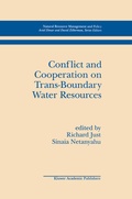 Cover: Conflict and Cooperation on Trans-Boundary Water Resources - Springer