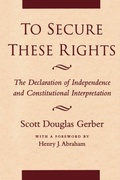 Cover: To Secure These Rights - New York University Press