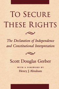 Enlarge image Cover: To Secure These Rights - New York University Press