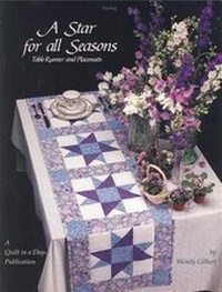 Enlarge image Cover: Star for All Seasons - Quilt in a Day.