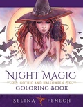 Cover: Night Magic - Gothic and Halloween Coloring Book - Fairies and Fantasy Pty Ltd