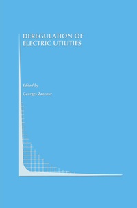Enlarge image Cover: Deregulation of Electric Utilities - Springer