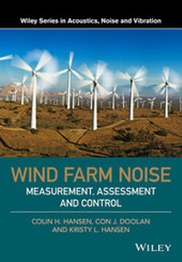 Enlarge image Cover: Wind Farm Noise - Wiley