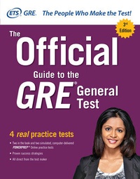 Enlarge image Cover: The Official Guide to the GRE General Test, Third Edition - McGraw-Hill Education