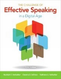 Enlarge image Cover: The Challenge of Effective Speaking in a Digital Age - Wadsworth Publishing Co Inc