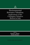 Cover: Environmental Resource Valuation - Springer