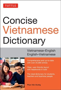 Enlarge image Cover: Tuttle Concise Vietnamese Dictionary - Tuttle Publishing