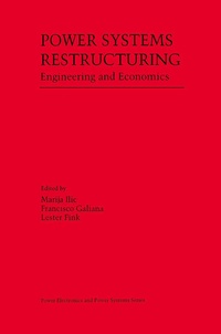Enlarge image Cover: Power Systems Restructuring - Kluwer Academic Publishers