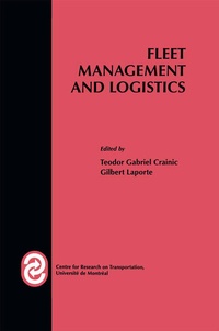 Enlarge image Cover: Fleet Management and Logistics - Springer