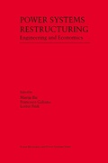 Cover: Power Systems Restructuring - Springer