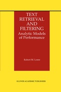 Cover: Text Retrieval and Filtering - Springer