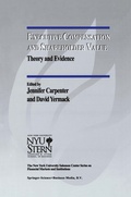 Cover: Executive Compensation and Shareholder Value - Springer