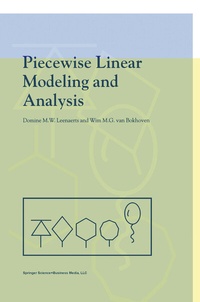 Enlarge image Cover: Piecewise Linear Modeling and Analysis - Springer