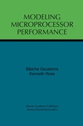 Cover: Modeling Microprocessor Performance - Springer