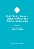 Cover: Lipid Binding Proteins within Molecular and Cellular Biochemistry - Springer