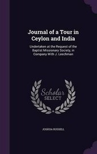 Enlarge image Cover: Journal of a Tour in Ceylon and India - Palala Press