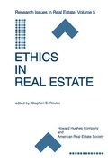 Cover: Ethics in Real Estate - Springer