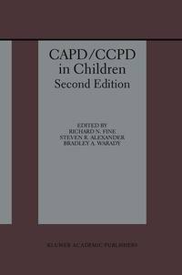 Enlarge image Cover: CAPD/CCPD in Children - Kluwer Academic Publishers