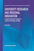 Cover: University Research and Regional Innovation - Kluwer Academic Publishers