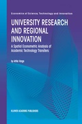 Cover: University Research and Regional Innovation - Springer
