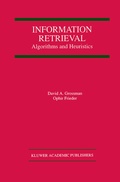 Cover: Information Retrieval - Kluwer Academic Publishers