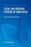 Cover: Local and Regional Systems of Innovation - Kluwer Academic Publishers