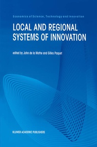 Enlarge image Cover: Local and Regional Systems of Innovation - Kluwer Academic Publishers