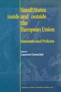 Cover: Small States Inside and Outside the European Union - Springer