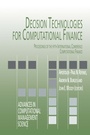 Cover: Decision Technologies for Computational Finance - Springer