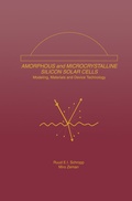 Cover: Amorphous and Microcrystalline Silicon Solar Cells: Modeling, Materials and Device Technology - Springer