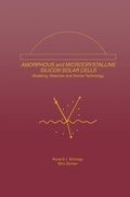 Cover: Amorphous and Microcrystalline Silicon Solar Cells: Modeling, Materials and Device Technology - Springer