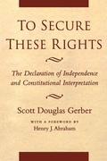 Cover: To Secure These Rights - New York University Press