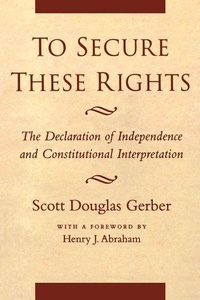 Enlarge image Cover: To Secure These Rights - New York University Press