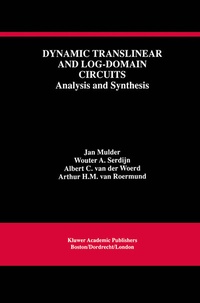 Enlarge image Cover: Dynamic Translinear and Log-Domain Circuits - Springer