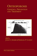 Cover: Osteoporosis: Genetics, Prevention and Treatment - Springer