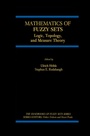 Cover: Mathematics of Fuzzy Sets - Kluwer Academic Publishers
