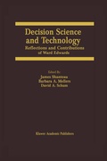 Cover: Decision Science and Technology - Kluwer Academic Publishers