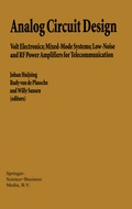 Cover: Analog Circuit Design - Springer