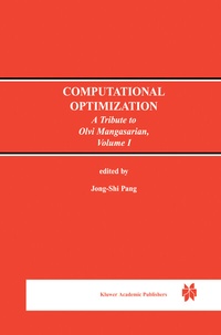 Enlarge image Cover: Computational Optimization - Springer