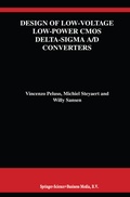 Cover: Design of Low-Voltage Low-Power CMOS Delta-Sigma A/D Converters - Springer