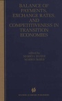 Cover: Balance of Payments, Exchange Rates, and Competitiveness in Transition Economies - Springer