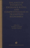 Cover: Balance of Payments, Exchange Rates, and Competitiveness in Transition Economies - Springer