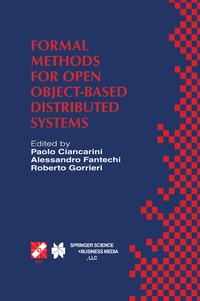 Enlarge image Cover: Formal Methods for Open Object-Based Distributed Systems - Springer