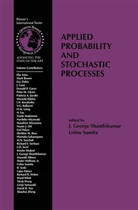 Enlarge image Cover: Applied Probability and Stochastic Processes - Kluwer Academic Publishers