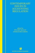 Cover: Contemporary Issues in Accounting Regulation - Springer