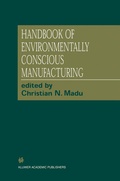 Cover: Handbook of Environmentally Conscious Manufacturing - Springer