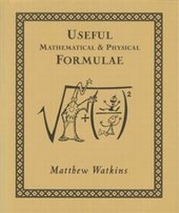 Enlarge image Cover: Useful Mathematical and Physical Formulae - Bloomsbury Publishing
