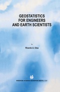Cover: Geostatistics for Engineers and Earth Scientists - Springer