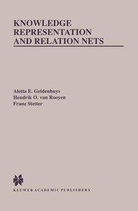 Enlarge image Cover: Knowledge Representation and Relation Nets - Springer